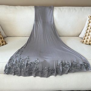 Tube Dress with Embroidery